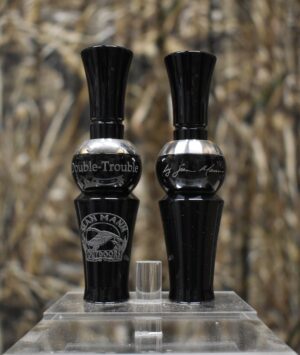 Double Trouble SS Onyx Acrylic