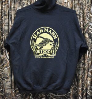 Sean Mann Outdoors One-Color Logo Hoodie - Image 2