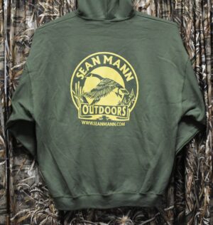 Sean Mann Outdoors One-Color Logo Hoodie