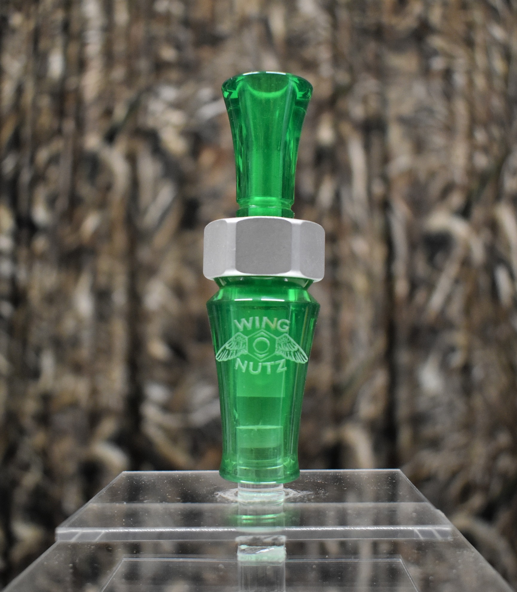 Duck Call Acrylic SAFETY GREEN  4" x 1.125" OD Premium Poly One!! 