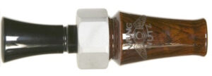 Wing Nutz Cocobolo/Onyx Single Reed Open Water Duck Call